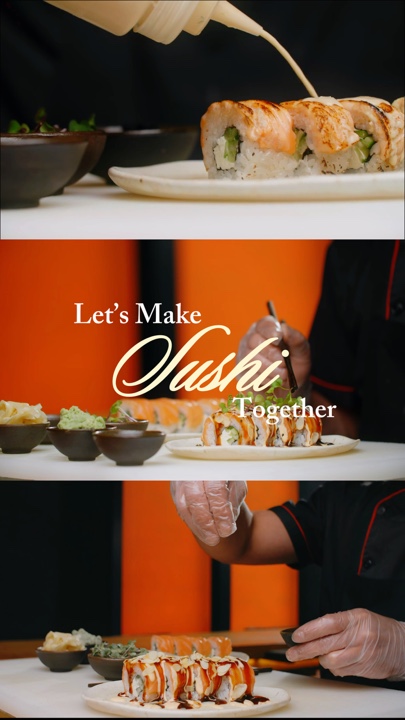 Comida de sushi