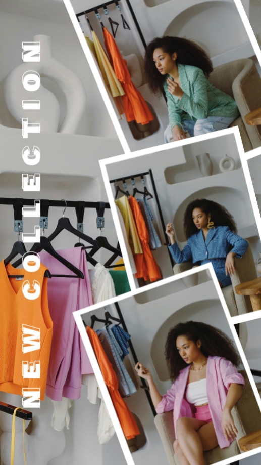New Collection Clothing Product Display TikTok Style 