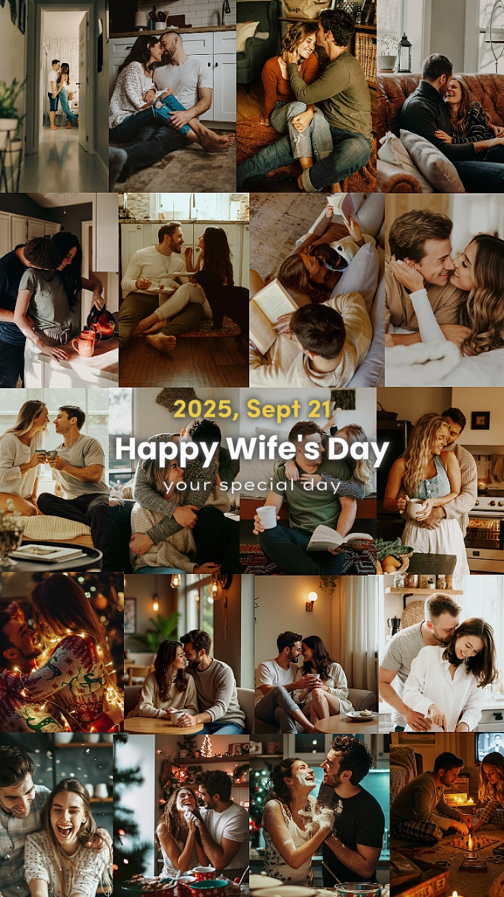 Feliz dia da esposa