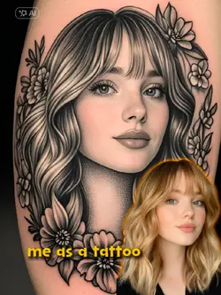 me as a tattoo