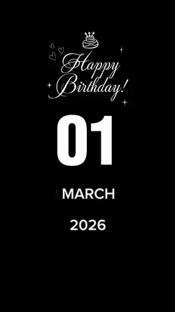 birthday 01 march
