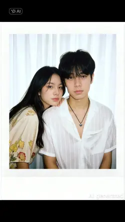 ai polaroid couple