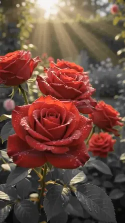 red roses