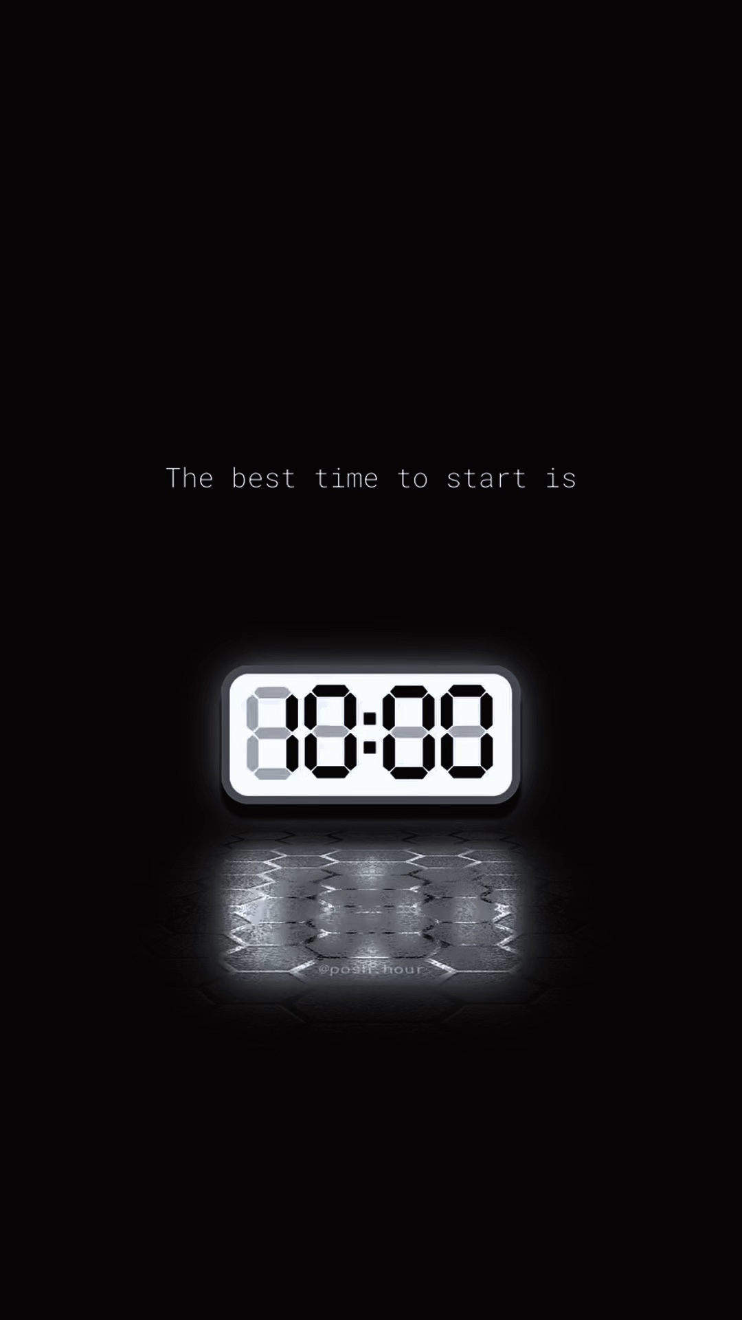 TIME TO START