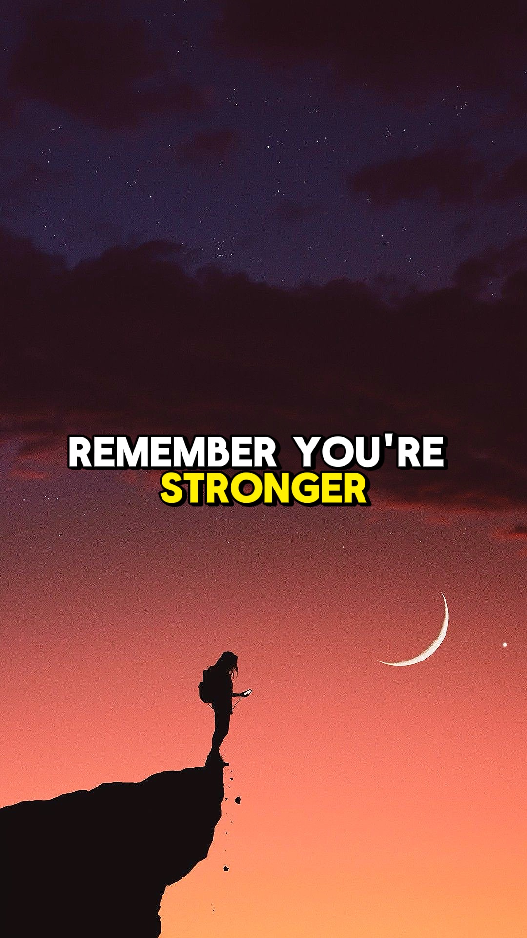 You’re stronger 