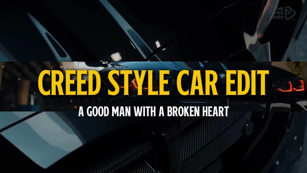 Edición de coche estilo credo