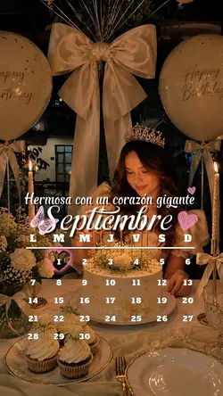 Nació en septiembre