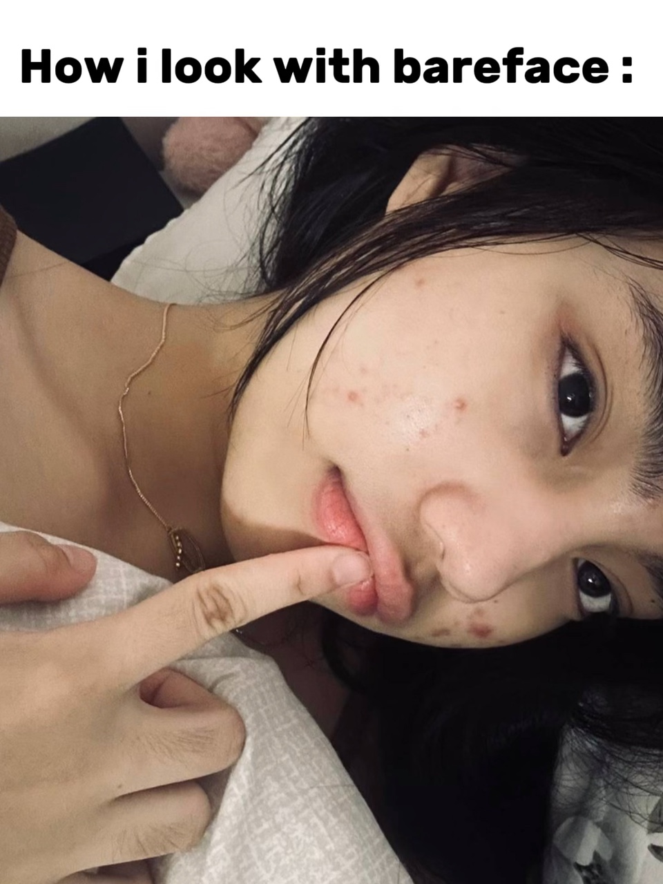 How i look with bare