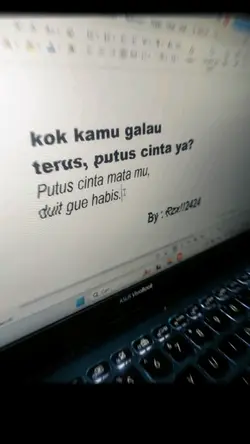 kok kamu galau terus