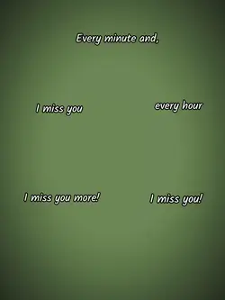 do u miss him/her