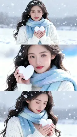 GHÉP ẢNH MÙA ĐÔNG