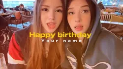 my sister's birthday