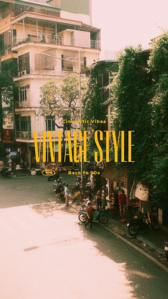 Vintage style edit
