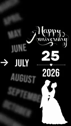 Anniversary wedding