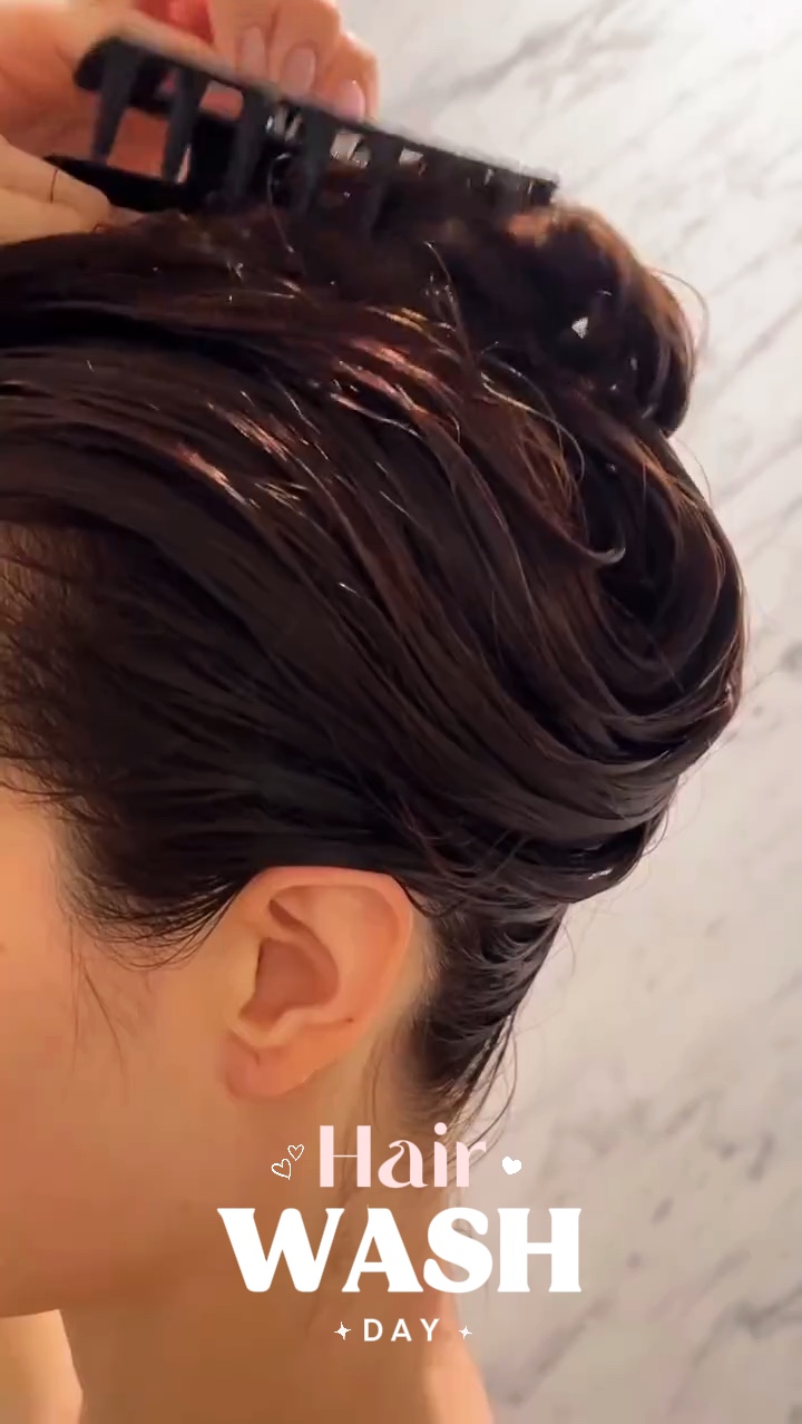 Journée de lavage des cheveux