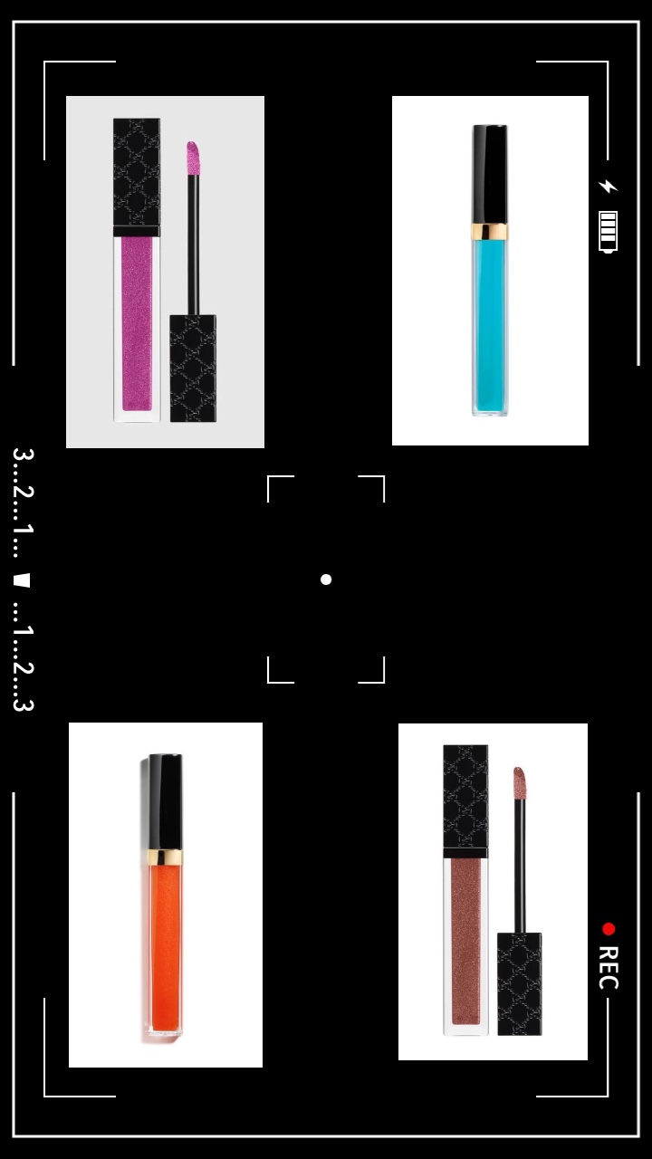 Pantalla del producto de lápiz labial en una tarea ligera, fácil y abierta al estilo TikTok