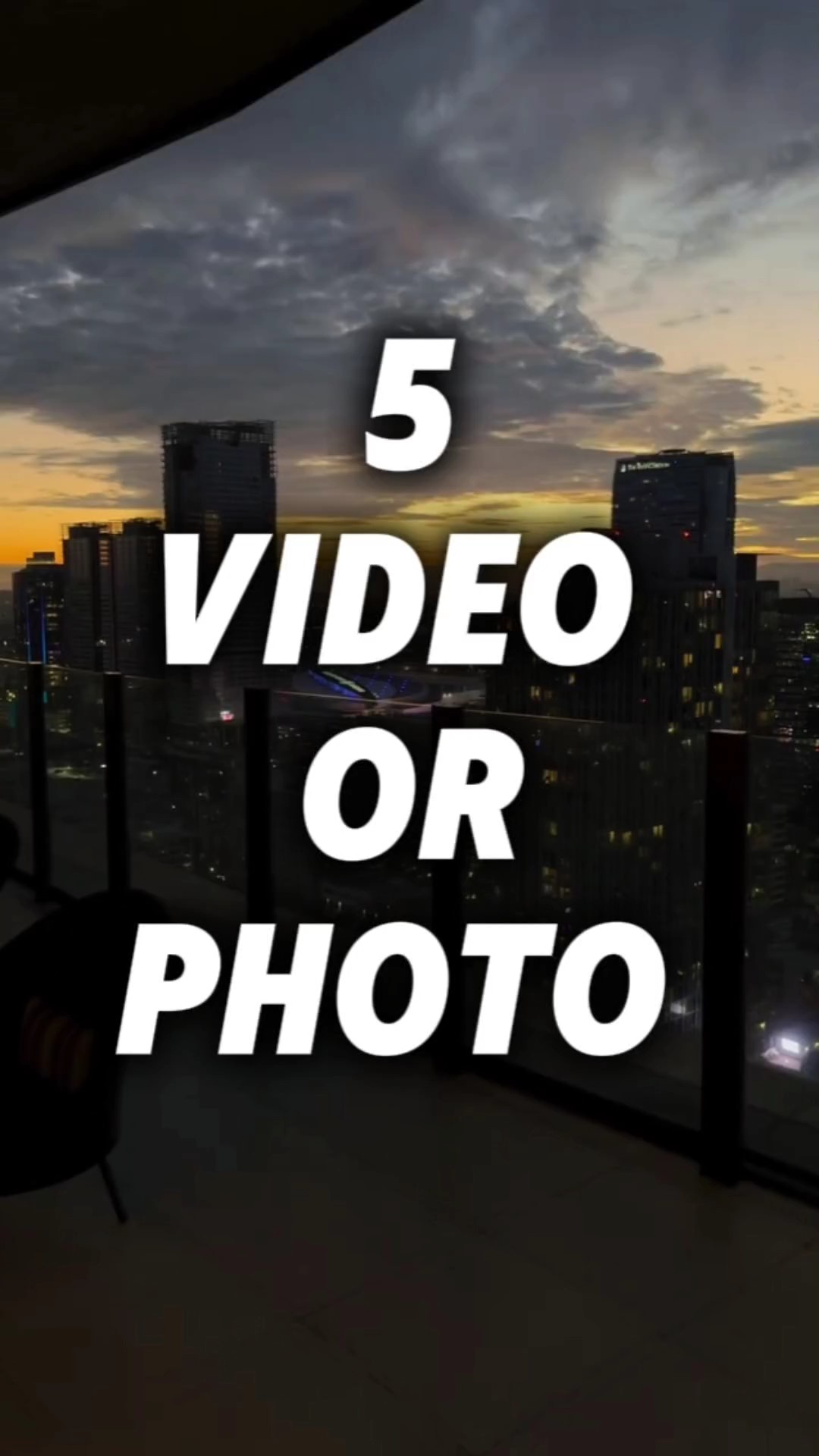 5 video veya fotoğraf 