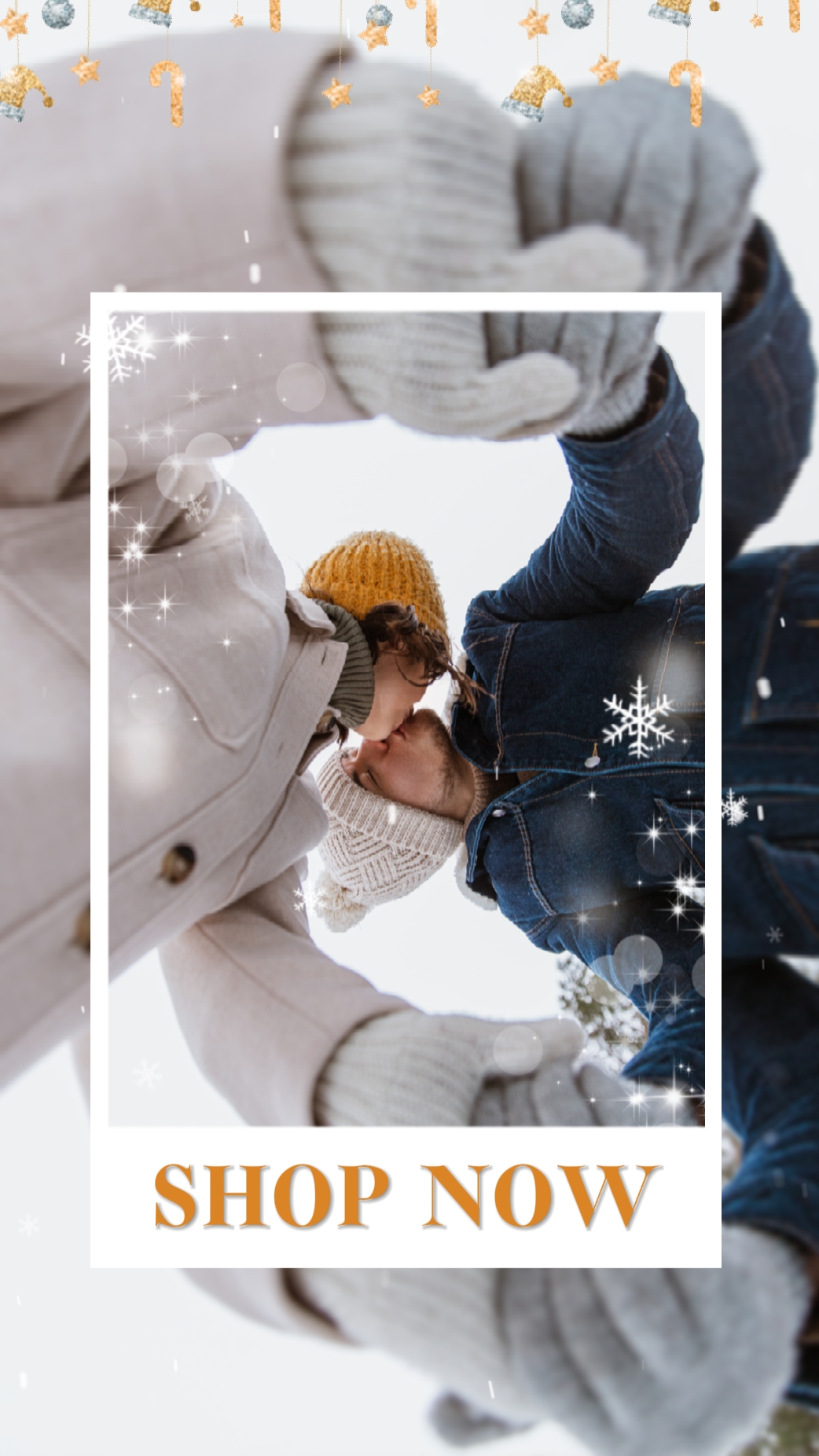 Rebajas navideñas minimalistas