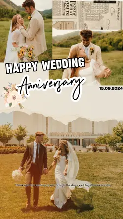 Happy wedding anniv