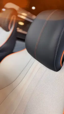 Orange Off White