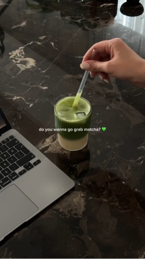 ¿Agarrar matcha? 💚