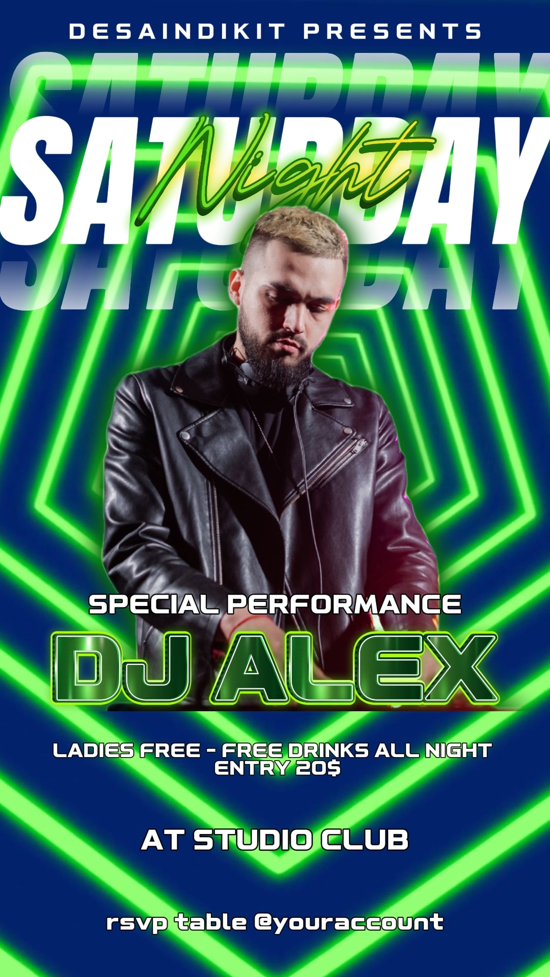 Green night party