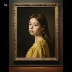 絵画風　AI変身