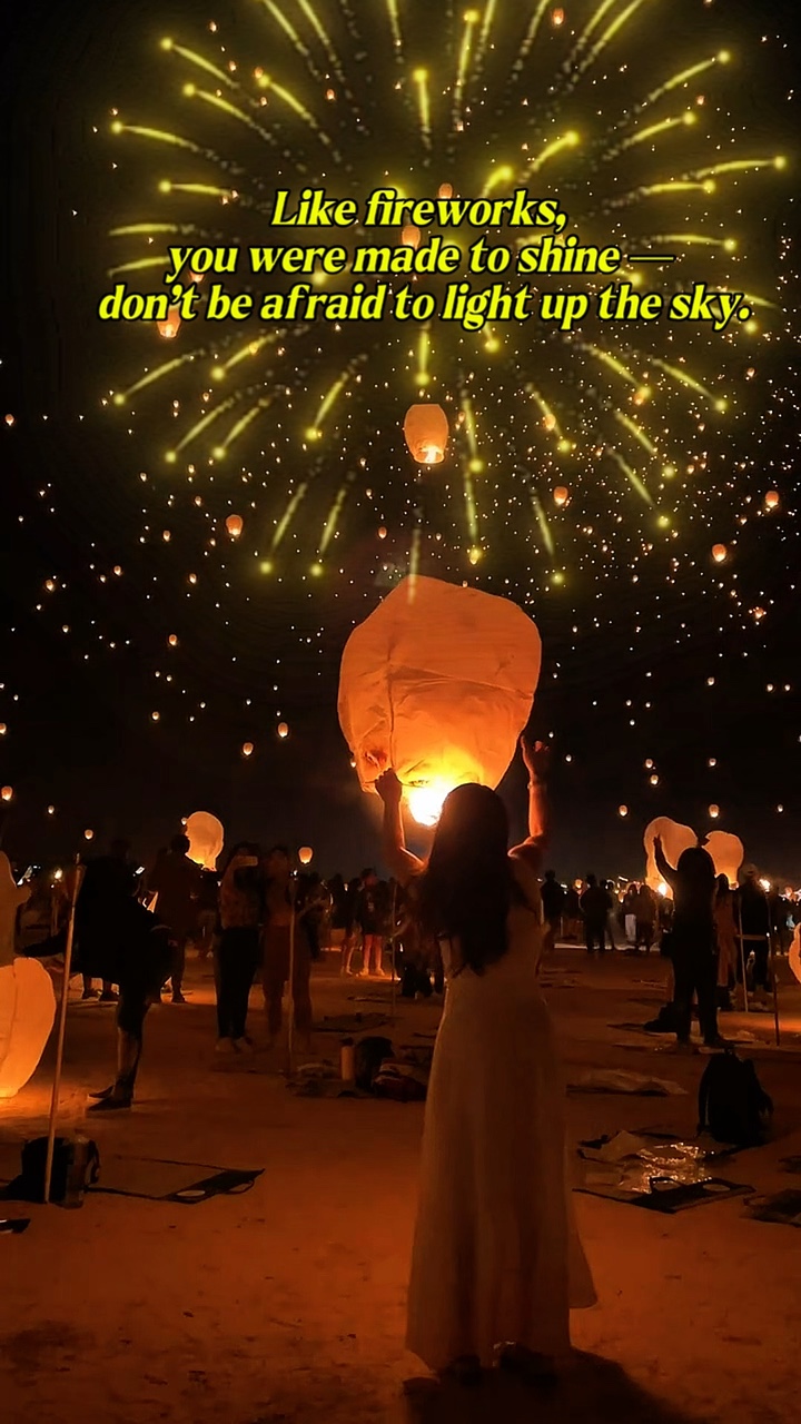 Mensagem de fogos de artifício 