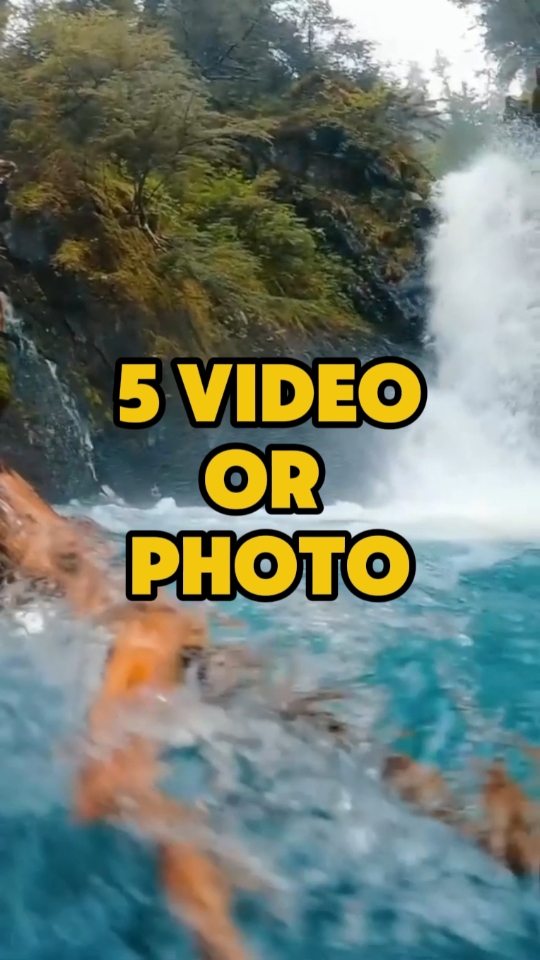 5 vidéo ou photo