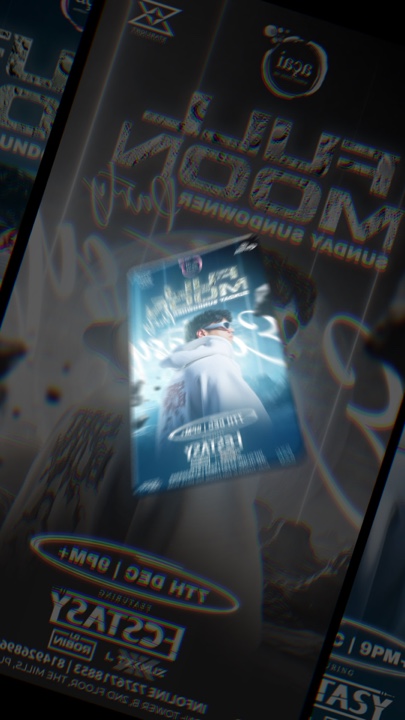 Affiche de discothèque
