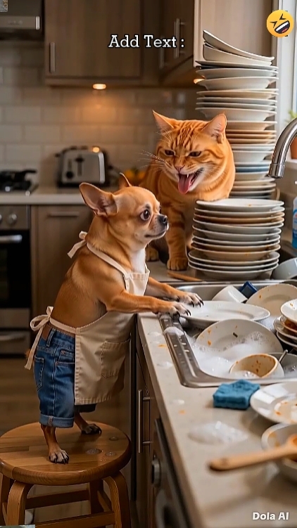 Komik Kedi. Metin Ekle