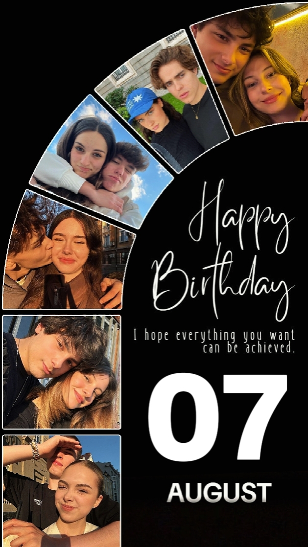 BDAY LOVE 07 AUGUST 
