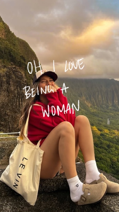 i love being a woman