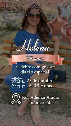 convite aniversário 