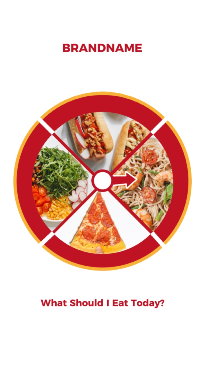 Estilo TikTok de exibição de pizza