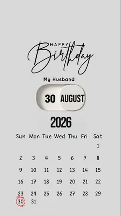 BIRTHDAY HUSBAND