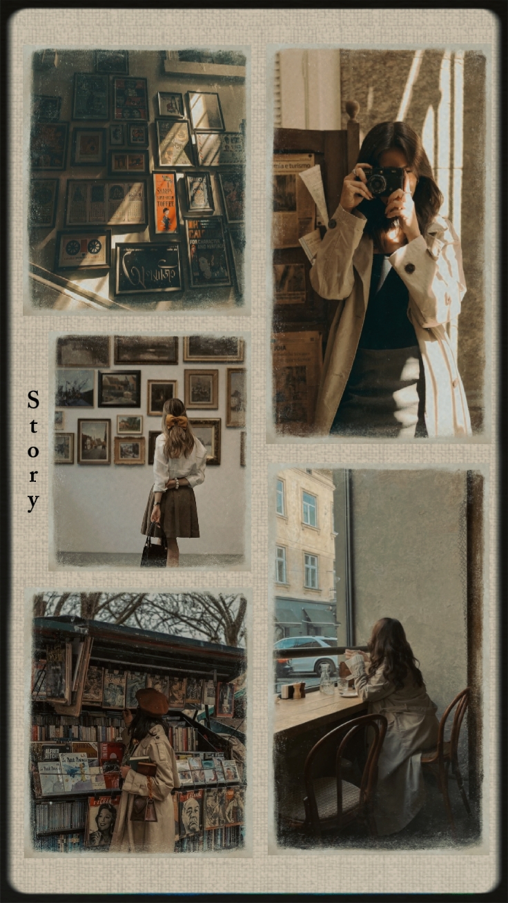 histoire de collage photo 