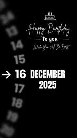 HBD 16 DECEMBER