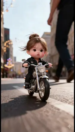Chibi motorcycle 