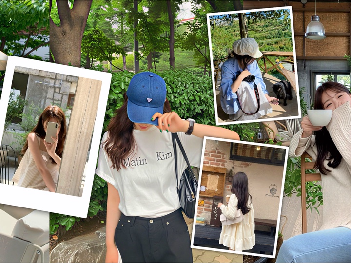 Recapitulação da colagem de fotos