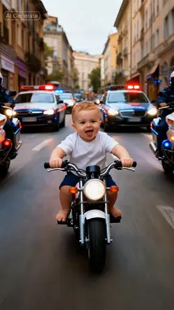 funny chased police 