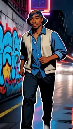 2pac Comic