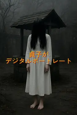 貞子がデジタルポートレートを試したら