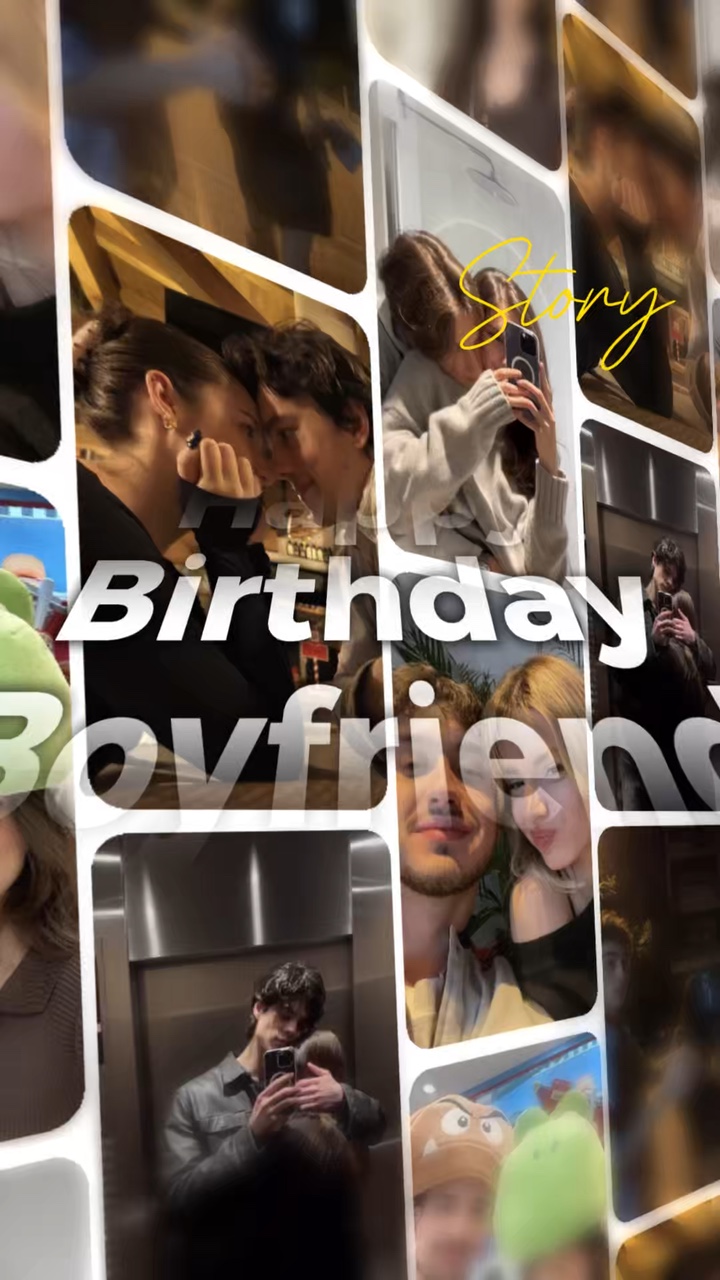 Petit ami d'anniversaire 