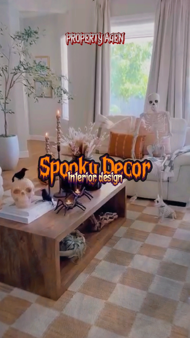 décor effrayant 
