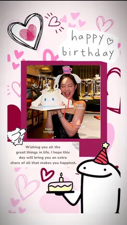 birthday template 