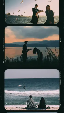 frame foto berjalan