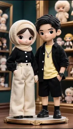 Couple miniatur