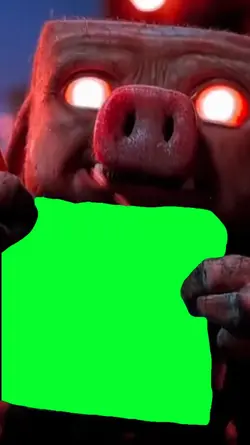 minecraft pig sign