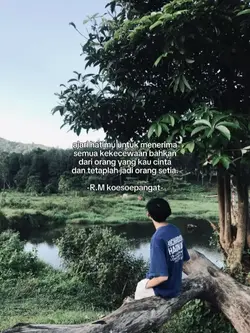 ajari hatimu untuk 